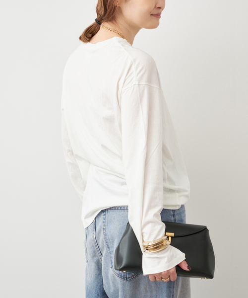raspail（ラスパイユ）の「【Raspail/ラスパイユ】Longsleeve Cut&Sawn（Tシャツ/カットソー・レディース・ホワイト・FREE）」の10枚目の写真