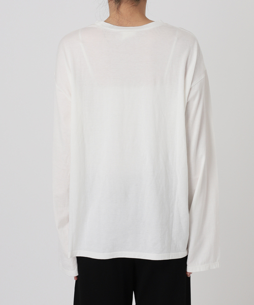 raspail（ラスパイユ）の「【Raspail/ラスパイユ】Longsleeve Cut&Sawn（Tシャツ/カットソー・レディース・ホワイト・FREE）」の15枚目の写真