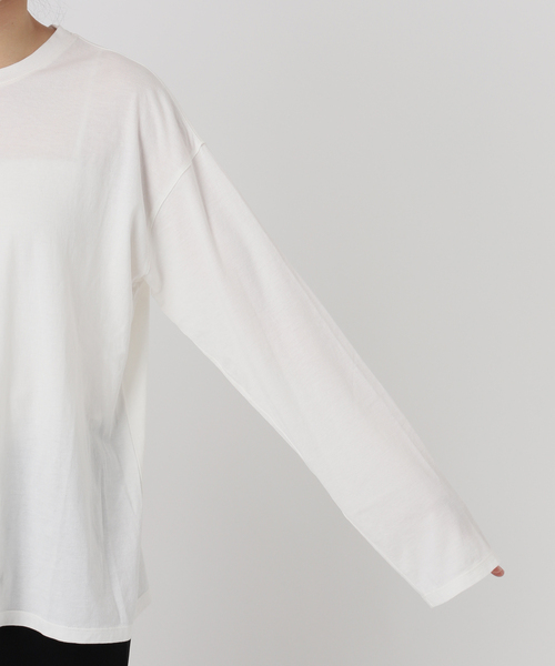 raspail（ラスパイユ）の「【Raspail/ラスパイユ】Longsleeve Cut&Sawn（Tシャツ/カットソー・レディース・ホワイト・FREE）」の17枚目の写真