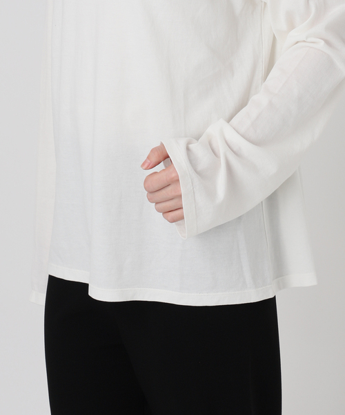 raspail（ラスパイユ）の「【Raspail/ラスパイユ】Longsleeve Cut&Sawn（Tシャツ/カットソー・レディース・ホワイト・FREE）」の18枚目の写真