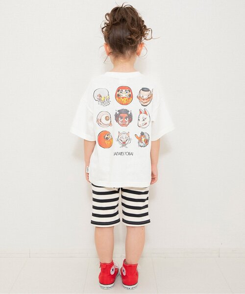 BREEZE(ブリーズ)の「【WEB限定】YOKAI-Tシャツ(Tシャツ/カットソー・キッズ・ラベンダー/ネイビー/オレンジ/ライム/ブラック/エメラルド/グレー/オフホワイト・80/100/120/130/140/150/160/110/90)」の12枚目の写真