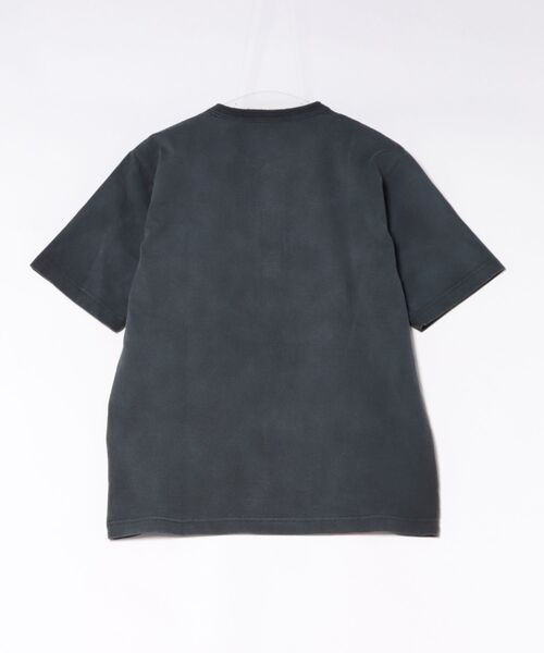 BEN DAVIS(ベンデイビス)の「【BEN DAVIS/ベンデイビス】【最旬ヘンリーネック】スプレーブリーチ Tシャツ 古着風フェード感 肉厚・タフ(Tシャツ/カットソー・メンズ・ブラック・LARGE/X-LARGE/MEDIUM)」の2枚目の写真