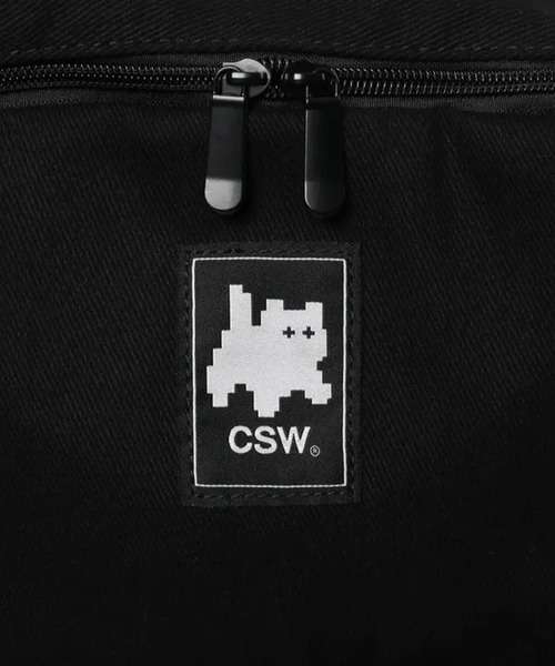 CATSAVETHEWORLD(キャットセーブザワールド)の「◇CATSAVETHEWORLD◇ブランド直輸入正規品/ハニ レタリング ロゴ入り バックパック HANI LETTERING LOGO BACKPACK(バックパック/リュック・レディース・ブラック/レオパード・FREE)」の8枚目の写真