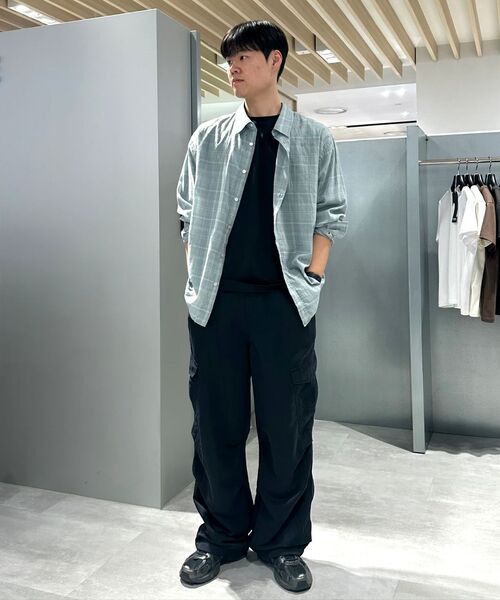 INSILENCE（インサイロンス）の「デミジドシアチェックシャツ グレー（シャツ/ブラウス・レディース・その他・SMALL/MEDIUM//LARGE）」の8枚目の写真