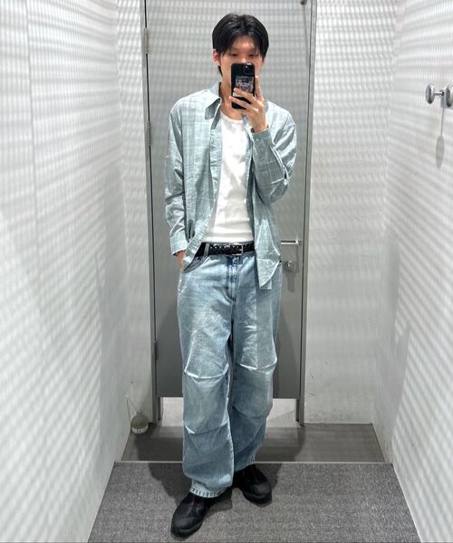 INSILENCE（インサイロンス）の「デミジドシアチェックシャツ グレー（シャツ/ブラウス・レディース・その他・SMALL/MEDIUM//LARGE）」の10枚目の写真