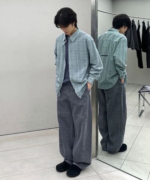 INSILENCE（インサイロンス）の「デミジドシアチェックシャツ グレー（シャツ/ブラウス・レディース・その他・SMALL/MEDIUM//LARGE）」の12枚目の写真