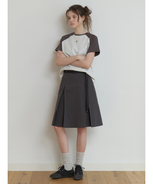 THEMITTEN(ザ・ミトン)の「Hound cotton skirt (charcoal)(スカート・レディース・その他・SMALL/MEDIUM)」の6枚目の写真