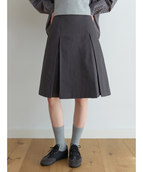 THEMITTEN(ザ・ミトン)の「Hound cotton skirt (charcoal)(スカート・レディース・その他・SMALL/MEDIUM)」の5枚目の写真