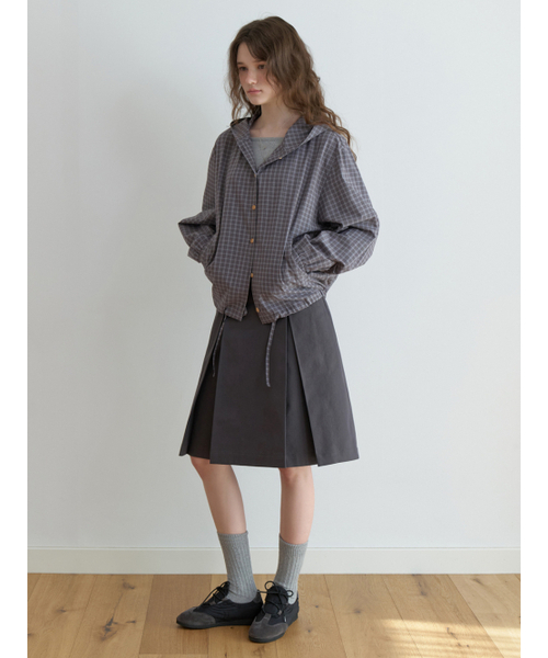 THEMITTEN(ザ・ミトン)の「Hound cotton skirt (charcoal)(スカート・レディース・その他・SMALL/MEDIUM)」の3枚目の写真