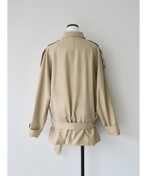 celon(セロン)の「modern short trench coat(トレンチコート・レディース・ベージュ・FREE)」の17枚目の写真