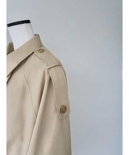 celon(セロン)の「modern short trench coat(トレンチコート・レディース・ベージュ・FREE)」の18枚目の写真