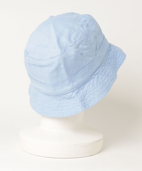 POLO RALPH LAUREN（ポロ ラルフ ローレン）の「Polo ベア リネン バケット ハット（ハット・メンズ・ブルー・L/XL/S/M）」の3枚目の写真