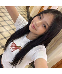 [ユニセックス]ペーパーポニー半袖Tシャツ_3カラー