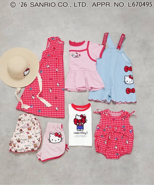 sanrio(サンリオ)の「サンリオキャラクターズ リンガードッキングチュニック(Tシャツ/カットソー・キッズ・パープル/ピンク・90/100/110/120/130/140)」の13枚目の写真