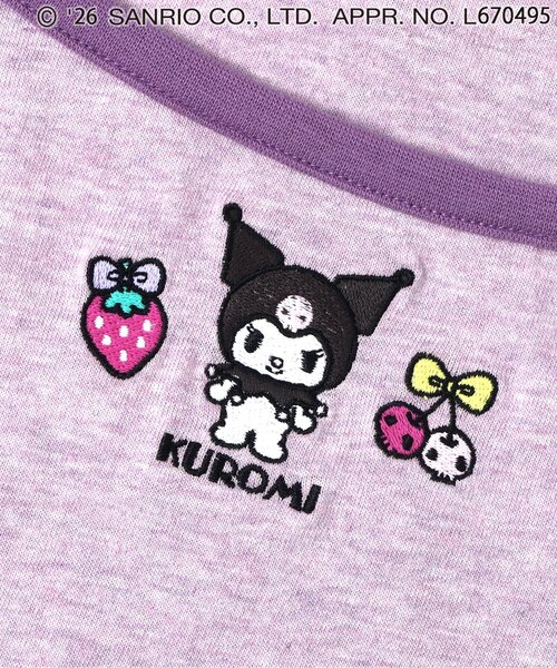 sanrio(サンリオ)の「サンリオキャラクターズ リンガードッキングチュニック(Tシャツ/カットソー・キッズ・パープル/ピンク・90/100/110/120/130/140)」の16枚目の写真