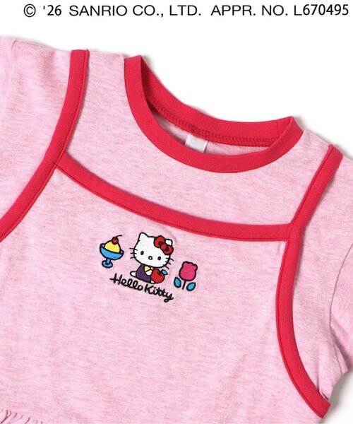 sanrio(サンリオ)の「サンリオキャラクターズ リンガードッキングチュニック(Tシャツ/カットソー・キッズ・パープル/ピンク・90/100/110/120/130/140)」の17枚目の写真