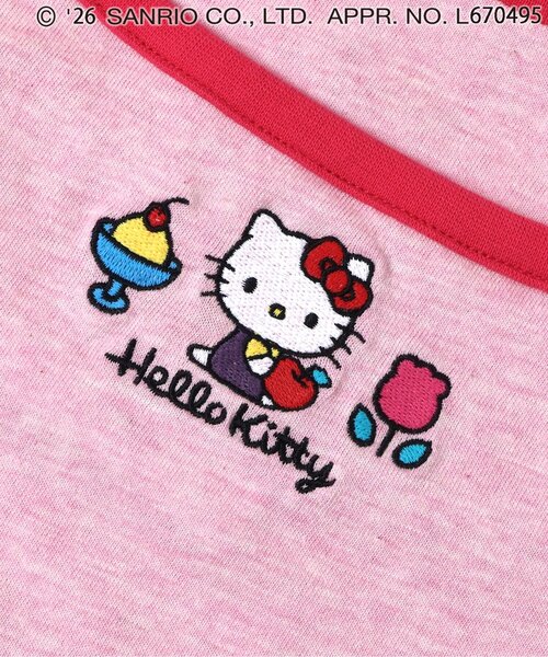 sanrio(サンリオ)の「サンリオキャラクターズ リンガードッキングチュニック(Tシャツ/カットソー・キッズ・パープル/ピンク・90/100/110/120/130/140)」の18枚目の写真