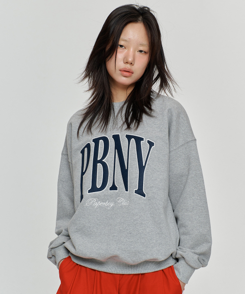 PAPERBOY(ペーパーボーイ)の「PBNY スウェットシャツ - メランジ(スウェット・レディース・その他・MEDIUM/LARGE/X-LARGE)」の2枚目の写真
