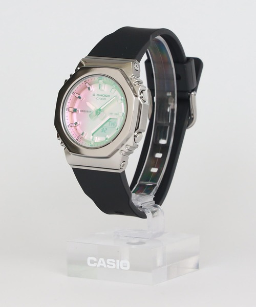 G-SHOCK(ジーショック)の「GM-S2110シリーズ / GM-S2110SR-1AJF(アナログ腕時計・レディース・ブラック×ピンク・FREE)」の16枚目の写真