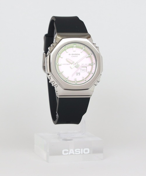 G-SHOCK(ジーショック)の「GM-S2110シリーズ / GM-S2110SR-1AJF(アナログ腕時計・レディース・ブラック×ピンク・FREE)」の15枚目の写真