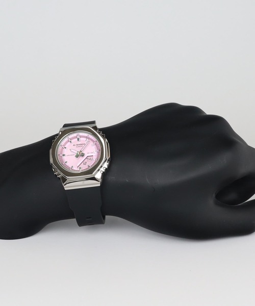 G-SHOCK(ジーショック)の「GM-S2110シリーズ / GM-S2110SR-1AJF(アナログ腕時計・レディース・ブラック×ピンク・FREE)」の7枚目の写真