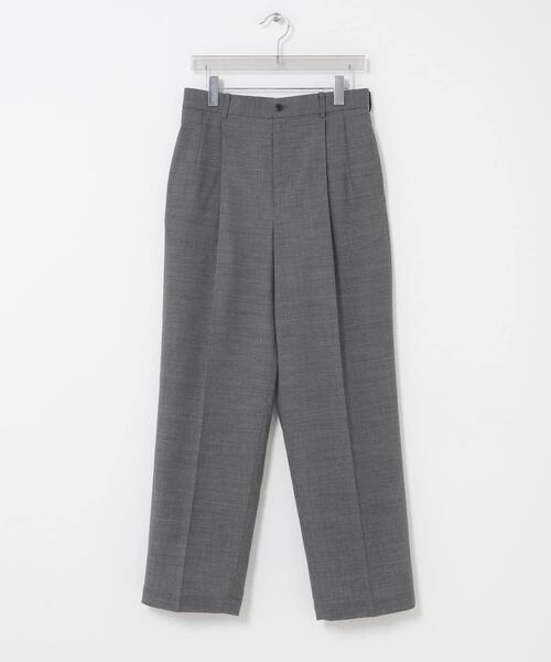 URBAN RESEARCH(アーバンリサーチ)の「ATON WOOL GAUZE EASY PANTS(その他パンツ・メンズ・ネイビー/グレー・6/4)」の2枚目の写真