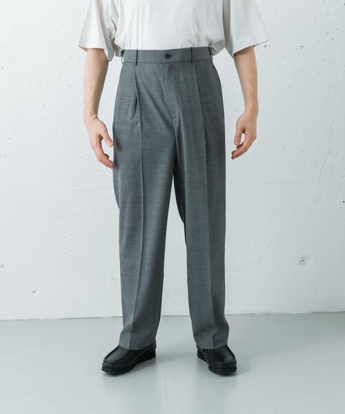 ATON WOOL GAUZE EASY PANTS（その他パンツ）｜ATON（エイトン）の