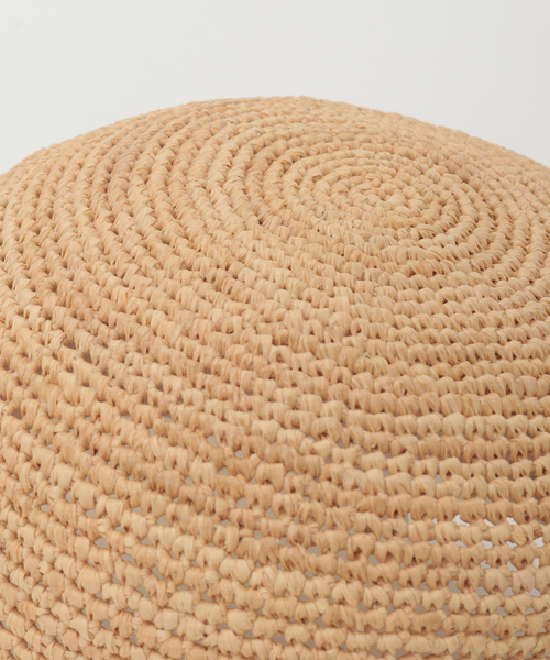 martinique(マルティニーク)の「【Helen Kaminski/ヘレンカミンスキー】Blaise Raffia & Linen Cap(ハット・レディース・ナチュラル・FREE)」の4枚目の写真