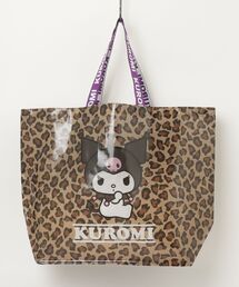 sanrio（サンリオ）の「【Sanrio/サンリオ】レオパード柄 キャラクター ショッパー トートバッグ (ハローキティ、クロミ、シナモロール)（エコバッグ/サブバッグ）」