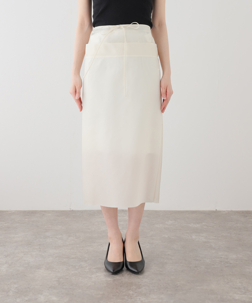 EDIT. FOR LULU(エディットフォールル)の「【GIA STUDIOS/ジア ストゥディオス】CHIEU SILK SKIRT(スカート・レディース・ホワイト・34/36)」の11枚目の写真