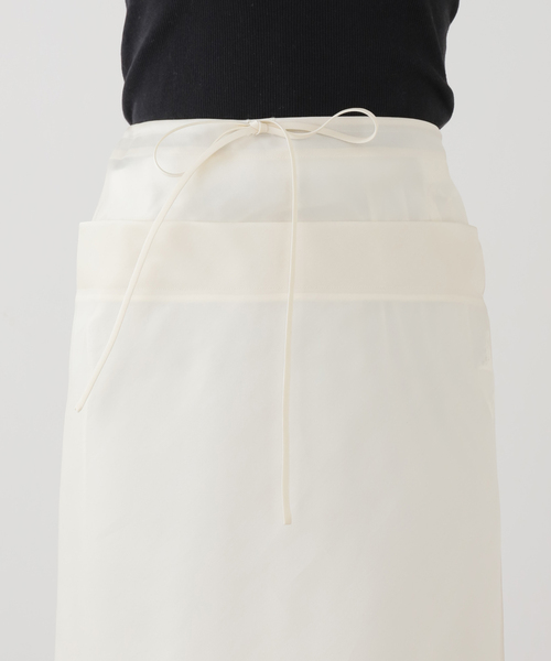 EDIT. FOR LULU(エディットフォールル)の「【GIA STUDIOS/ジア ストゥディオス】CHIEU SILK SKIRT(スカート・レディース・ホワイト・34/36)」の14枚目の写真