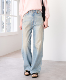 U by SPICK&SPAN(���[�o�C�X�s�b�N�A���h�X�p��)��LEVI'S/���[�o�C�X RIBCAGE WIDE LEG H223(�f�j���p���c)