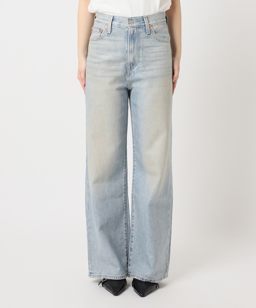 U by SPICK&SPAN(ユーバイスピックアンドスパン)の「LEVI'S/リーバイス RIBCAGE WIDE LEG H223(デニムパンツ・レディース・ブルー・25/26/27)」の22枚目の写真