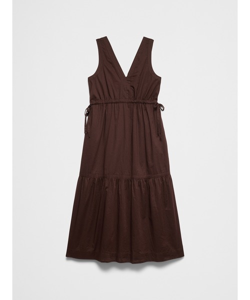 BANANA REPUBLIC FACTORY STORE(バナナリパブリック ファクトリーストア)の「BANANA REPUBLIC FACTORY STORE コットンボイルサイドタイマキシワンピース(ワンピース・レディース・ネイビー/ブラウン・S/M/L/XS)」の4枚目の写真