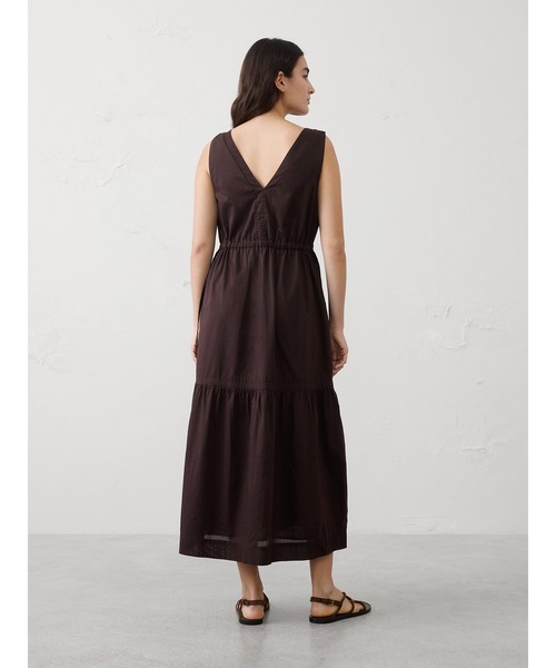BANANA REPUBLIC FACTORY STORE(バナナリパブリック ファクトリーストア)の「BANANA REPUBLIC FACTORY STORE コットンボイルサイドタイマキシワンピース(ワンピース・レディース・ネイビー/ブラウン・S/M/L/XS)」の5枚目の写真