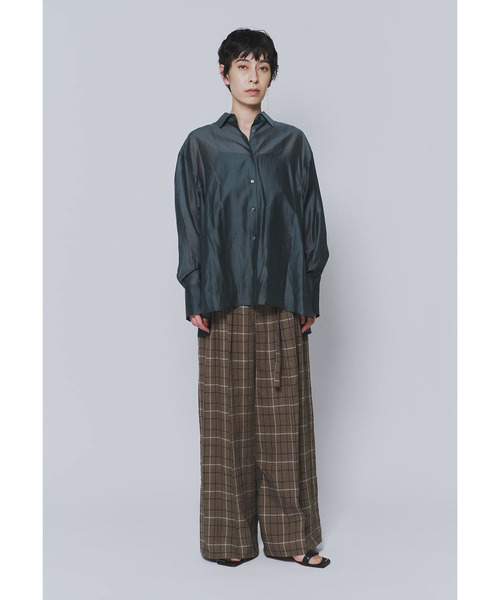 1er Arrondissement(プルミエアロンディスモン)の「リネンビスコーストラウザー(その他パンツ・レディース・その他4/ブラック系その他3/イエロー系その他5・36/38)」の10枚目の写真