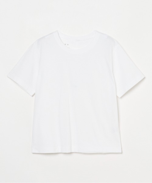 HELIOPOLE(エリオポール)の「【THREE DOTS】Powdery cotton boy's alex(Tシャツ/カットソー・レディース・ブラック/ホワイト・S/L)」の9枚目の写真
