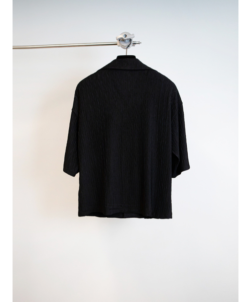 GOZER（ゴーザー）の「The Pleats Shirt（シャツ/ブラウス・メンズ・ブラック・3/1/2）」の7枚目の写真