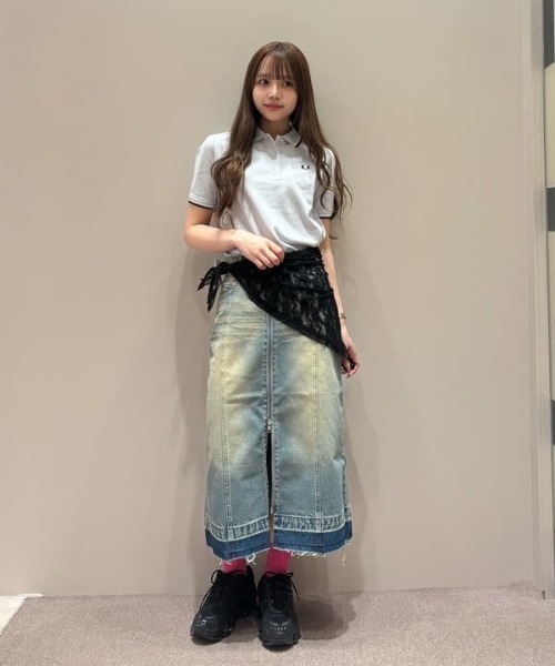 FRED PERRY(フレッドペリー)の「FRED PERRY / ツイン ティップド ポロシャツ(ポロシャツ・レディース・サックスブルー/ナチュラル・8/10)」の14枚目の写真