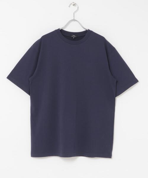 ITEMS URBANRESEARCH(アイテムズ アーバンリサーチ)の「接触冷感シルキータッチTシャツ(Tシャツ/カットソー・メンズ・ライトカーキ/ホワイト/ブルー系その他/ネイビー・LARGE/X-LARGE/MEDIUM)」の13枚目の写真