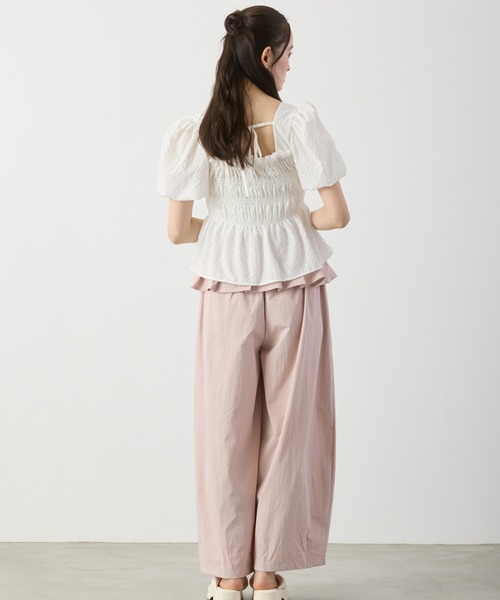 P.V.T（ピーブイティー）の「バックリボンシャーリングPO（その他トップス・レディース・LT.Blue/グリーン/White/Black・F）」の22枚目の写真