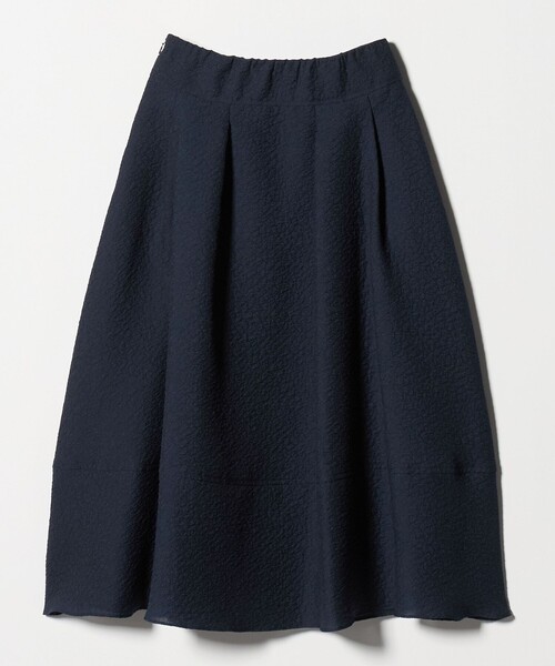 UNITED ARROWS（ユナイテッドアローズ）の「オーガンジー ジャガード フレアスカート ‐ウォッシャブル‐（スカート・レディース・オフホワイト/ライトブルー/ネイビー・38/36）」の11枚目の写真