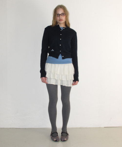 RONRON(ロンロン)の「SOFT DAYS KNIT CARDIGAN NAVY(ニット/セーター・レディース・その他・FREE)」の3枚目の写真