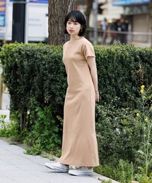BAYFLOW | [WEB限定]ストレッチコンパクトリブカットワンピース(ワンピース)