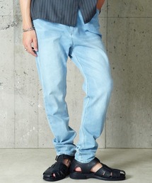 "03"ストレッチデニム サルエルパンツ