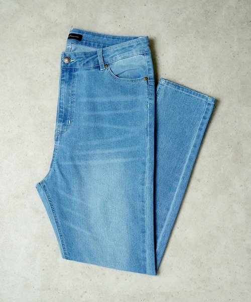 THE MILES（ザ マイルズ）の「"03"ストレッチデニム サルエルパンツ（デニムパンツ・メンズ・ワンウォッシュ/ライトインディゴブルー/ダークインディゴブルー/ブラック・L/XL/M）」の22枚目の写真