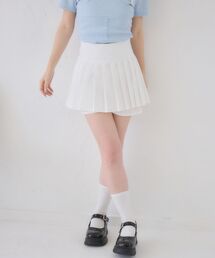 ハイウエストプリーツスカパン