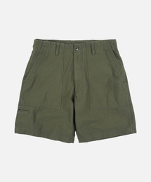 BACKSATIN ESSENTIAL FATIGUE SHORTS _ OLIVE