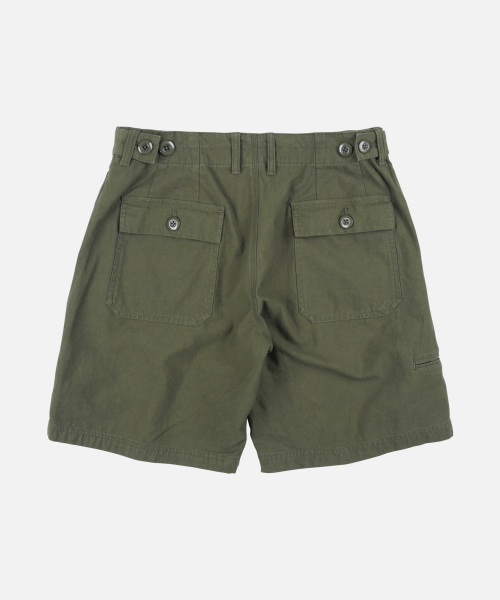 FRIZMWORKS(フリズムワークス)の「BACKSATIN ESSENTIAL FATIGUE SHORTS _ OLIVE(その他パンツ・メンズ・その他・SMALL/MEDIUM/LARGE/X-LARGE)」の3枚目の写真