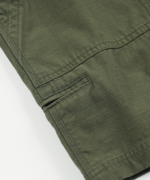 FRIZMWORKS(フリズムワークス)の「BACKSATIN ESSENTIAL FATIGUE SHORTS _ OLIVE(その他パンツ・メンズ・その他・SMALL/MEDIUM/LARGE/X-LARGE)」の6枚目の写真